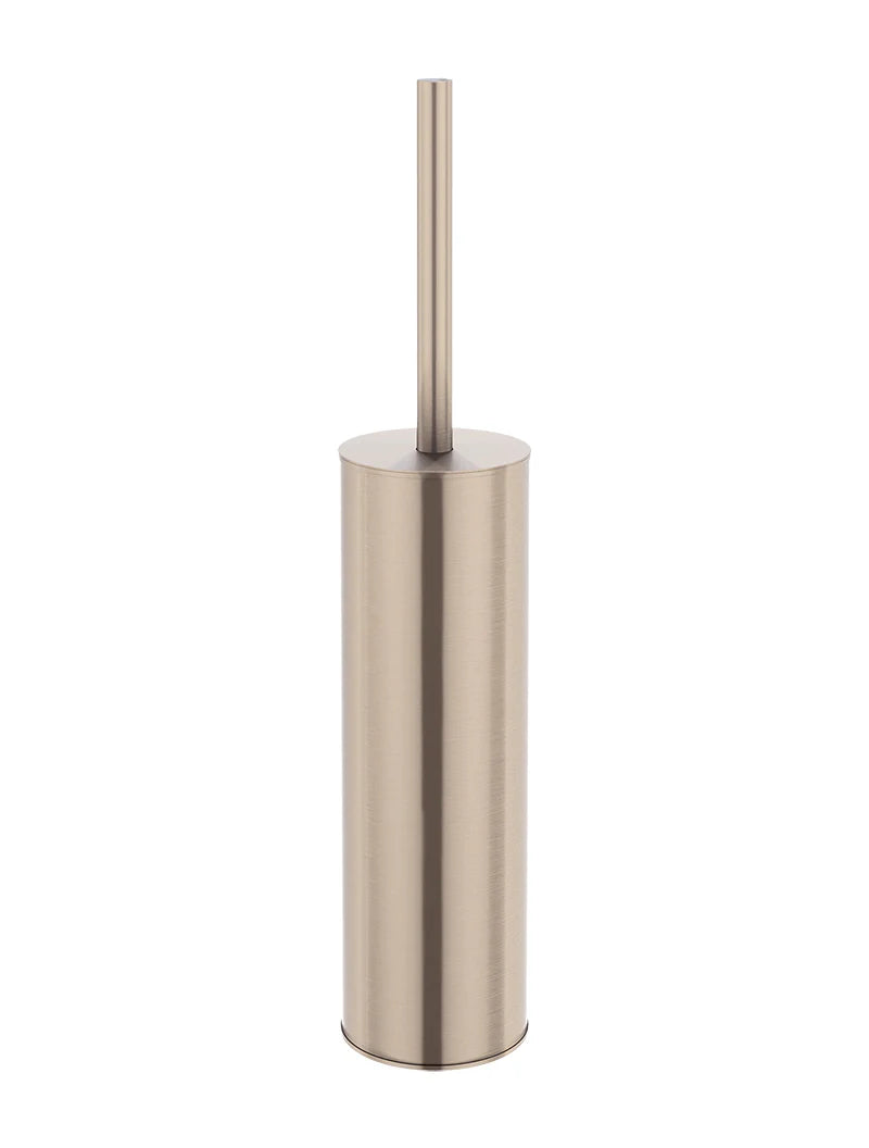 Meir Round Toilet Brush & Holder Champagne