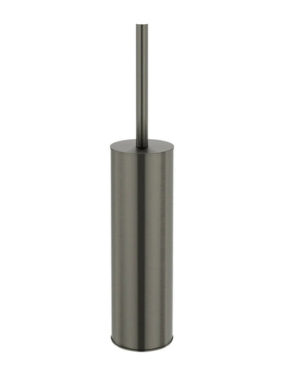 Meir Round Toilet Brush & Holder Gunmetal
