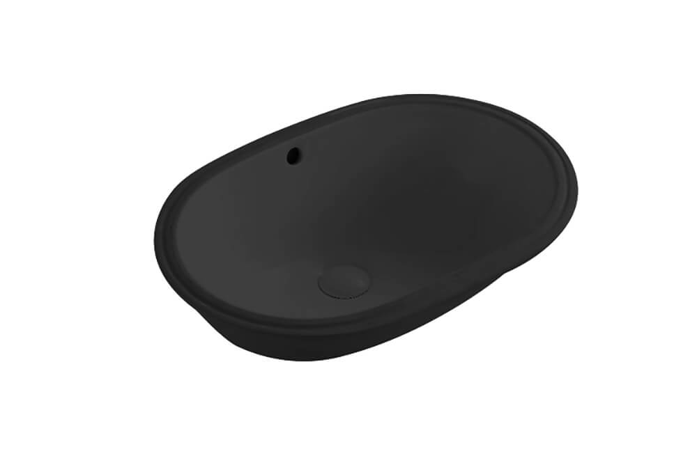 Turner Hastings Narva 57x 39 Undercounter Pill Basin - Matte Black