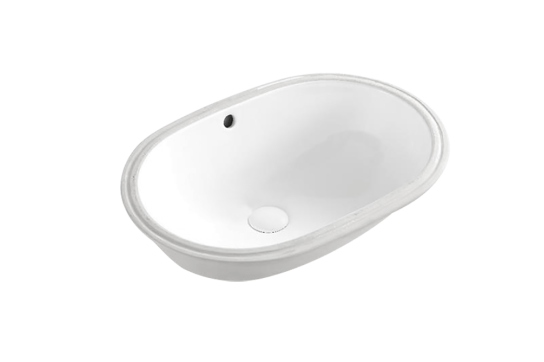Turner Hastings Narva 57x 39 Undercounter Pill Basin - Matte White