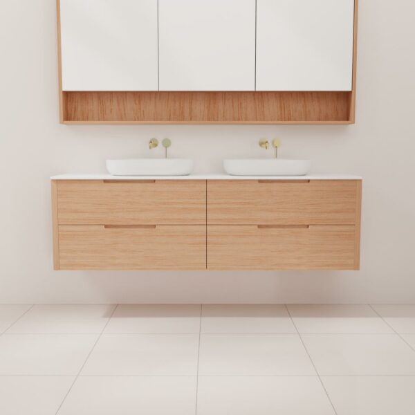 Fifth Avenue Avila Victorian Ash Wall Hung Vanity