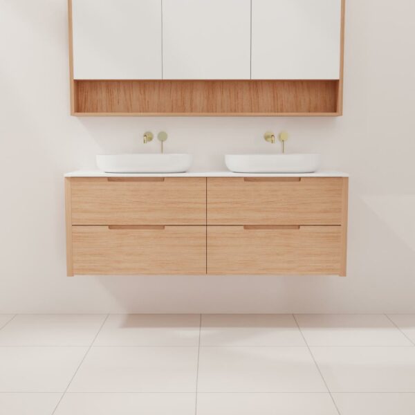 Fifth Avenue Avila Victorian Ash Wall Hung Vanity