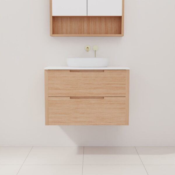 Fifth Avenue Avila Victorian Ash Wall Hung Vanity