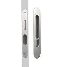 Nidus Mardeco radius flush pull privacy set Brushed Nickel