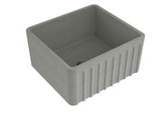 Novi 50 x 46 Fine Fireclay Concrete Butler Sink
