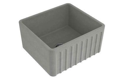 Novi 50 x 46 Fine Fireclay Concrete Butler Sink