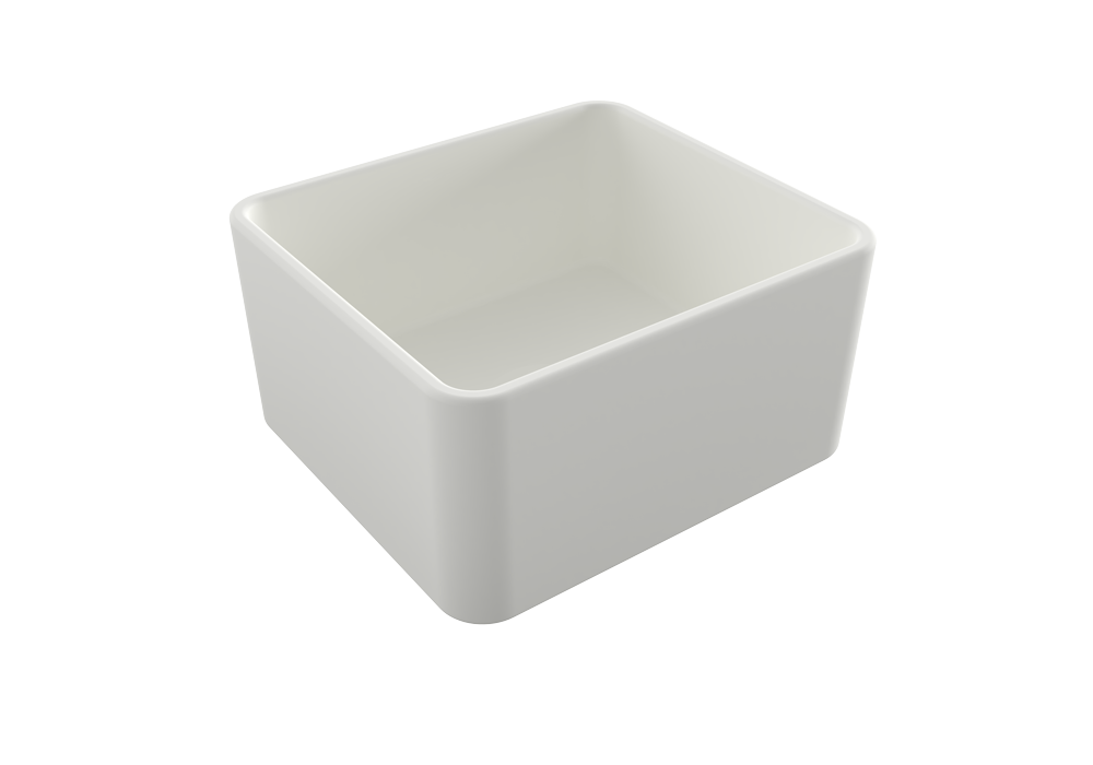Novi 50 x 46 Fine Fireclay Matte White Butler Sink