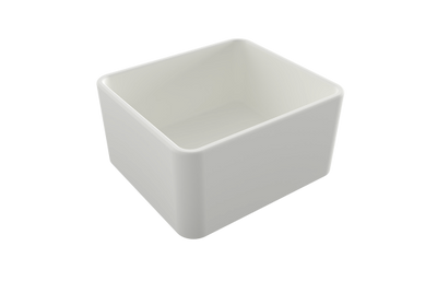 Turner Hastings Novi 51 x 46 Fine Fireclay Matte White Farmhouse Butler Sink Matte White