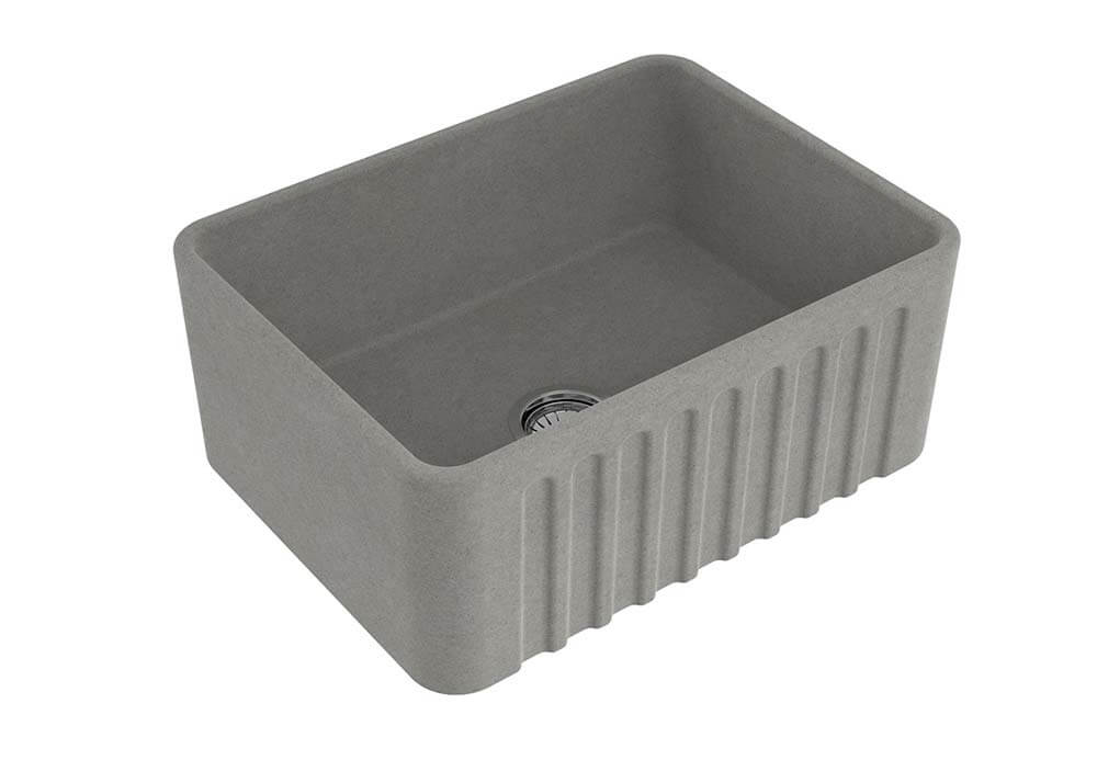 Novi 60 x 46 Fine Fireclay Concrete Butler Sink