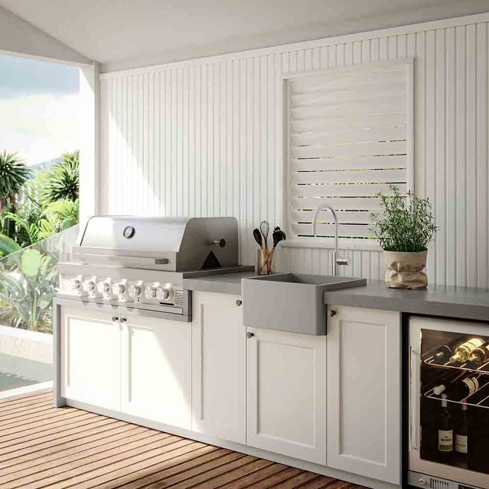 Novi 60 x 46 Fine Fireclay Concrete Butler Sink