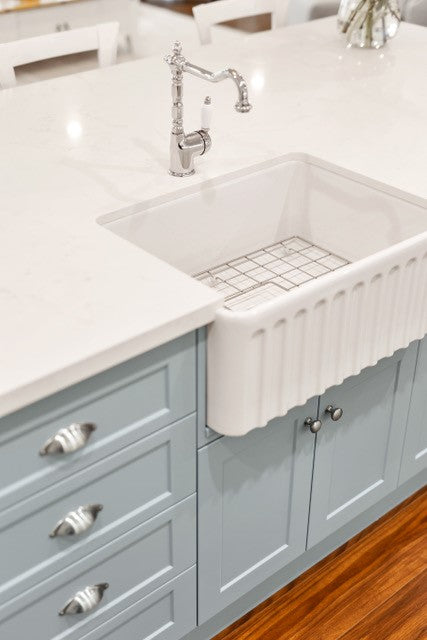 Novi 60 x 46 Fine Fireclay Gloss White Butler Sink