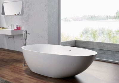 Pietra Bianca Olivia Freestanding Bath