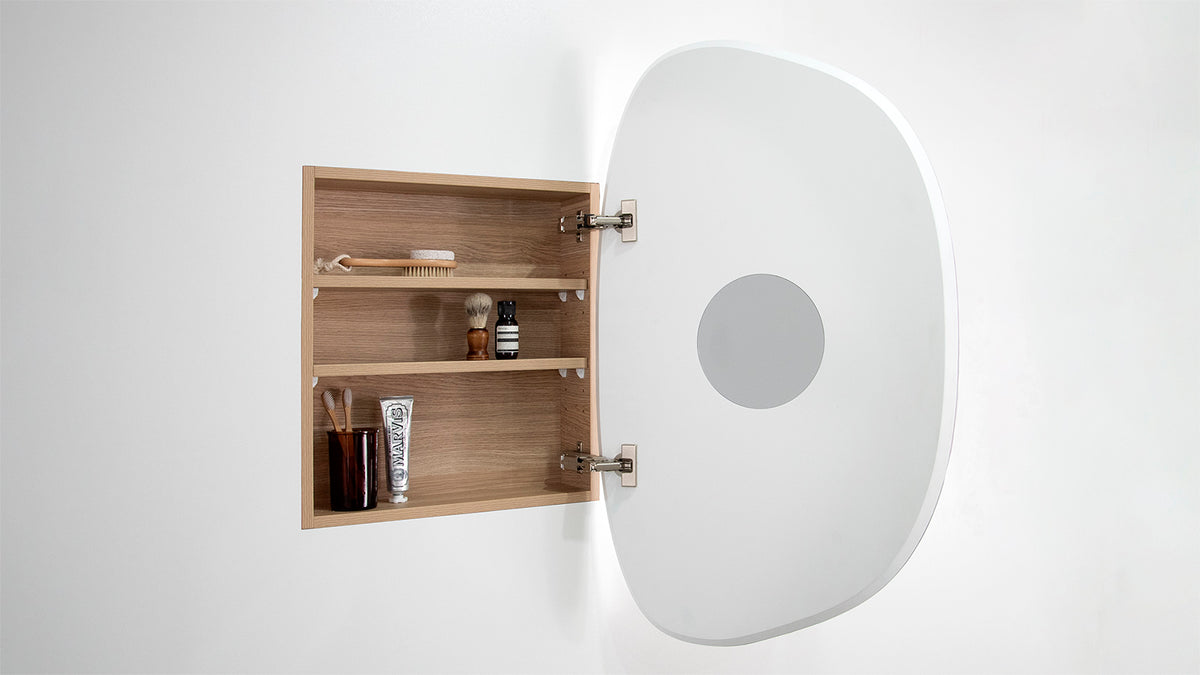 ADP Organic Mirrored Cabinet detail