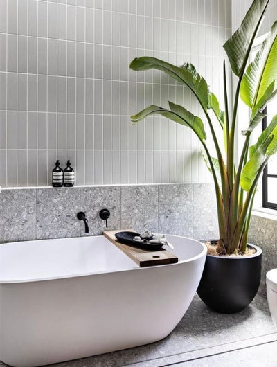 Pietra Bianca Olive Freestanding Bath