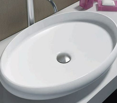 Pietra Bianca Piero Above Counter Stone Basin