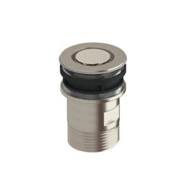 Sussex Felix Basin Plug & Waste Brushed Oyster Nickel
