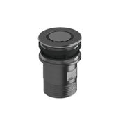 Sussex Felix Basin Plug & Waste Brushed Smoke Gunmetal