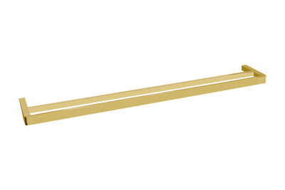 ADP Brooklyn Double Towel Rail 900mm Brushed Brass