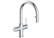 Peppy Taps Flagship Pull Out 4 in 1 Boiling & Ambient Chrome