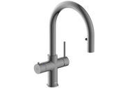 Peppy Taps Flagship Pull Out 4 in 1 Boiling & Ambient Gun Metal Grey