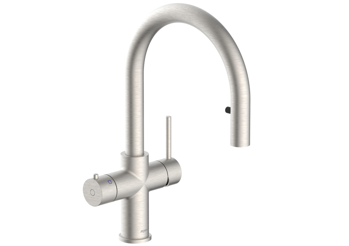 Peppy Taps Flagship Pull Out 4 in 1 Boiling & Ambient Brushed Nickel