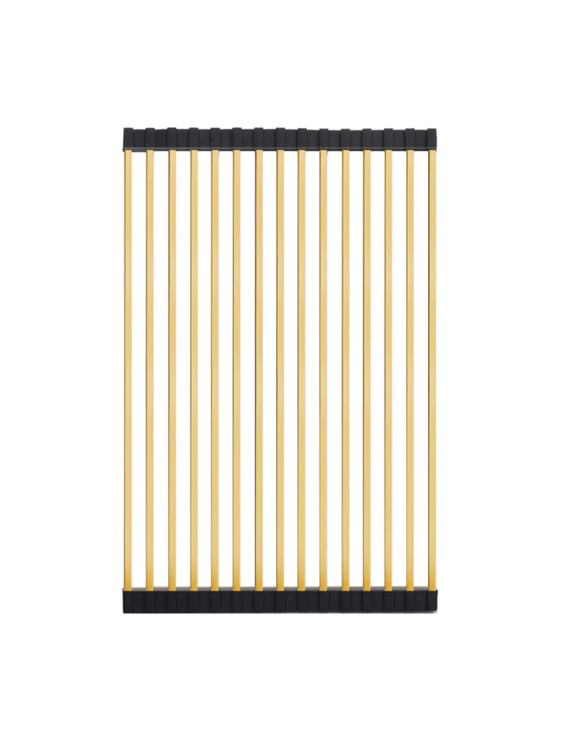 Meir Lavello Stainless Steel rolling mat protector Brushed Bronze Gold