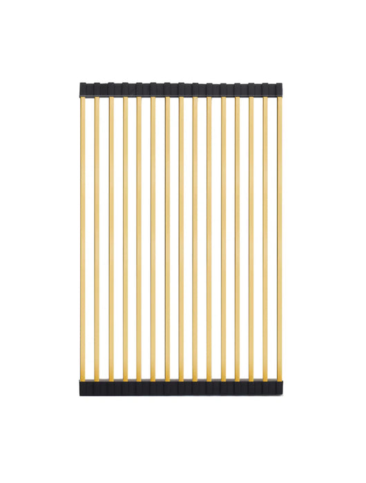 Meir Lavello Stainless Steel rolling mat protector Brushed Bronze Gold