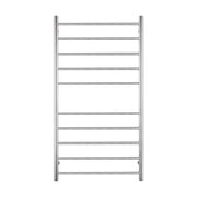 Radiant 240V Heated Round Ladder 600 x 1100 Mirror Polished