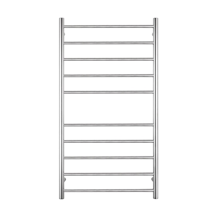Radiant 240V Heated Round Ladder 600 x 1100 Mirror Polished