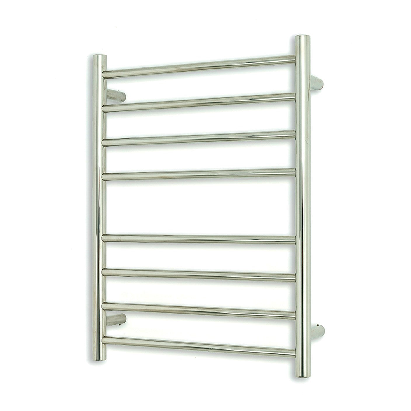 Radiant 240V Heated Round Ladder 430 x 700 Mirror Polished