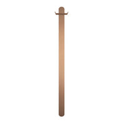 Non heated Vertical flat bar towel rail 50 x 930mm Sunset Bronze