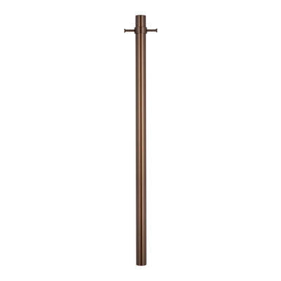 Radiant Heated Vertical Towel Rail 40 x 950mm Sunset Bronze