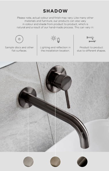 Meir Universal Round Curved Spout Gun Metal