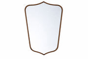 Turner Hastings Mayer Shield Mirror 80 x 50 English Bronze