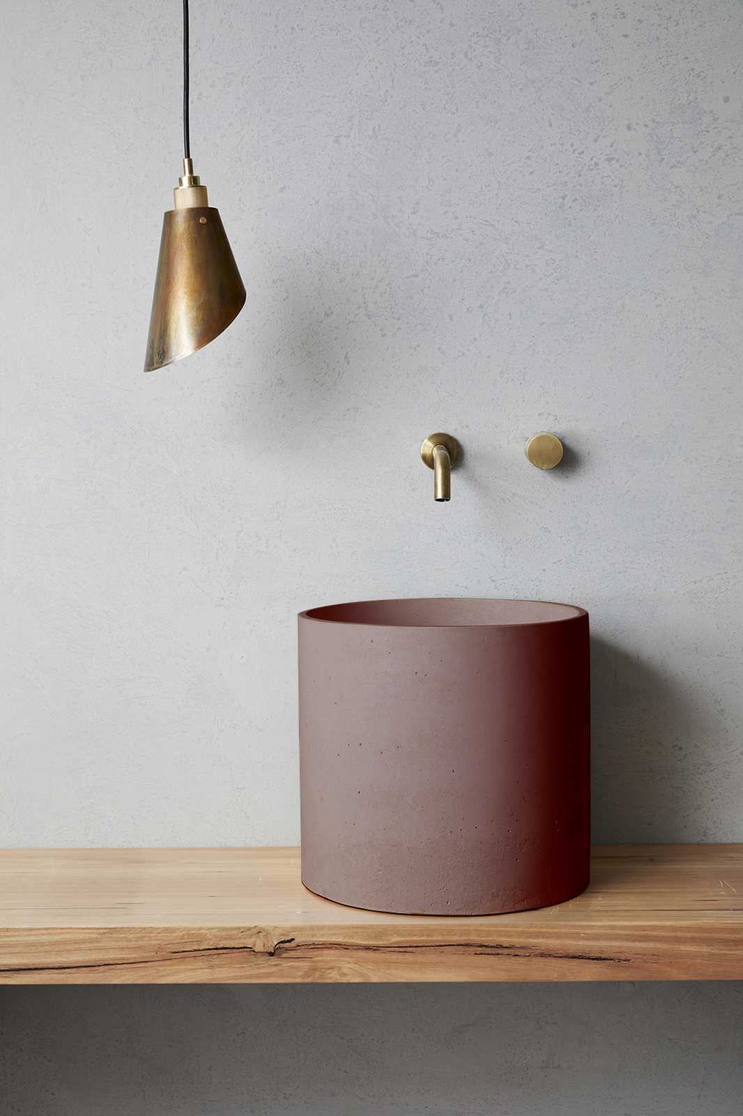 Nood Co Concrete Millie Basin (21 concrete finishes)