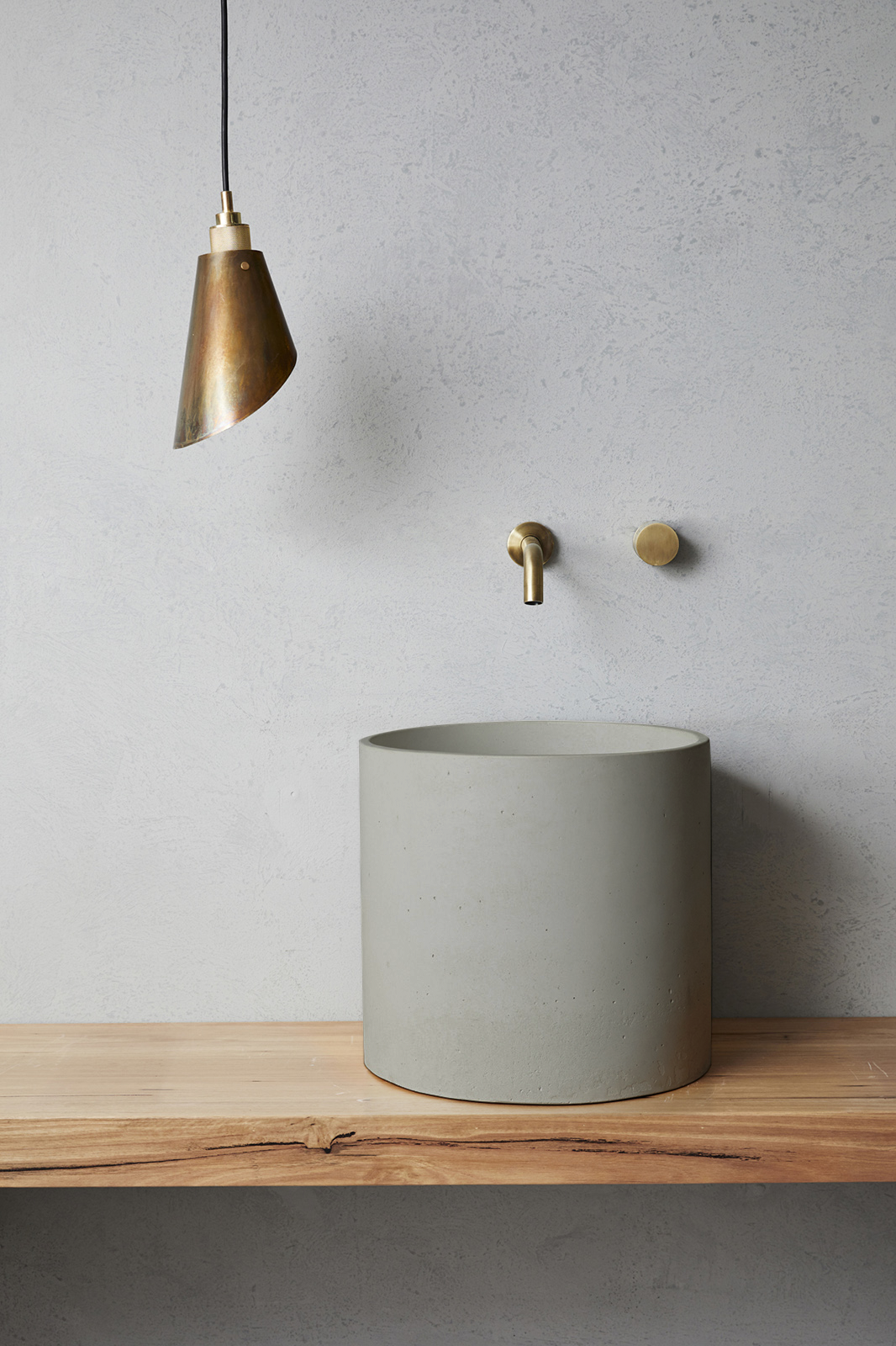 Nood Co Concrete Millie Basin (21 concrete finishes)
