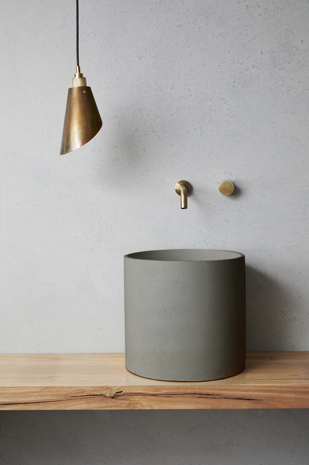 Nood Co Concrete Millie Basin (21 concrete finishes)