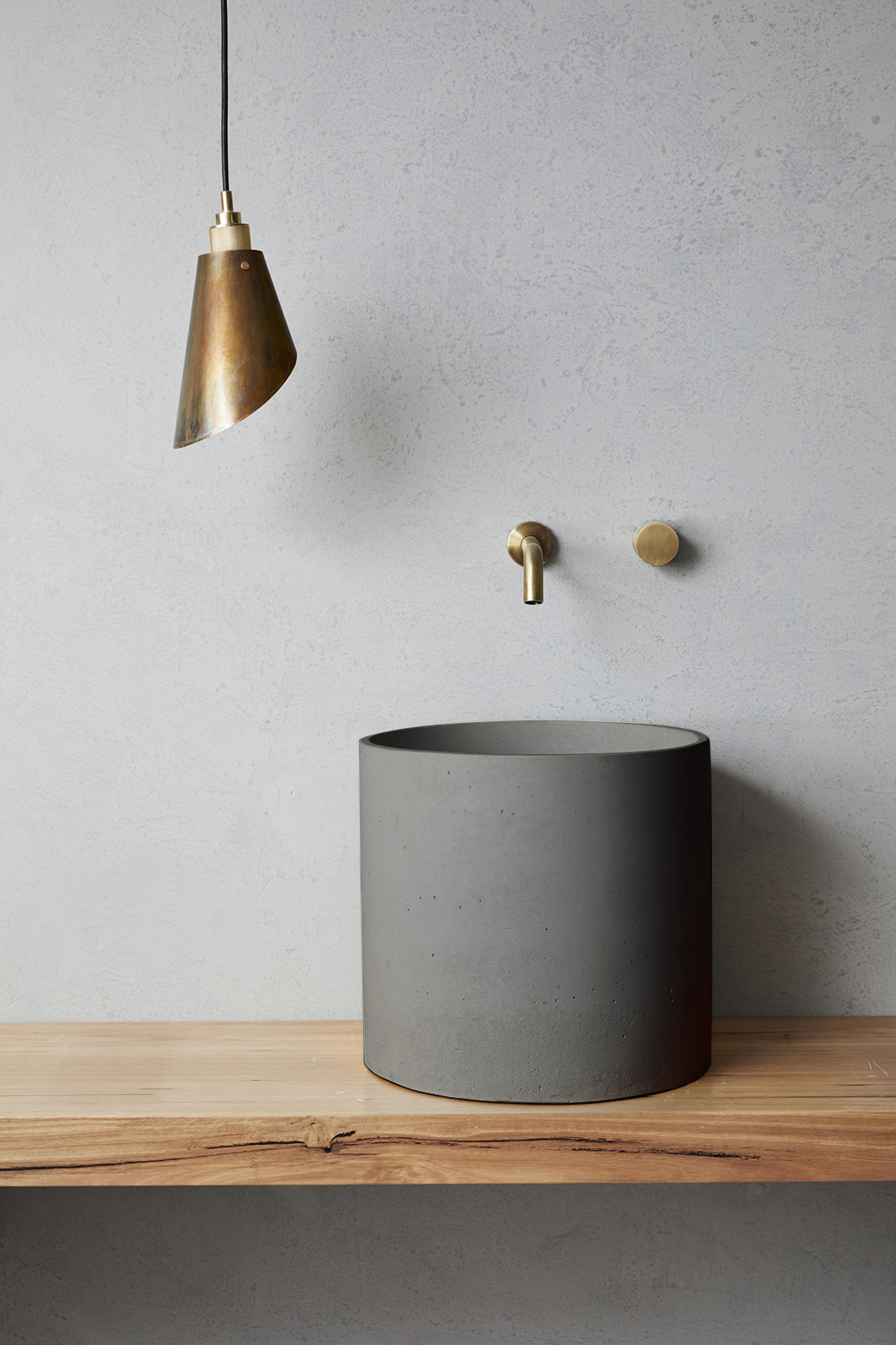 Nood Co Concrete Millie Basin (21 concrete finishes)