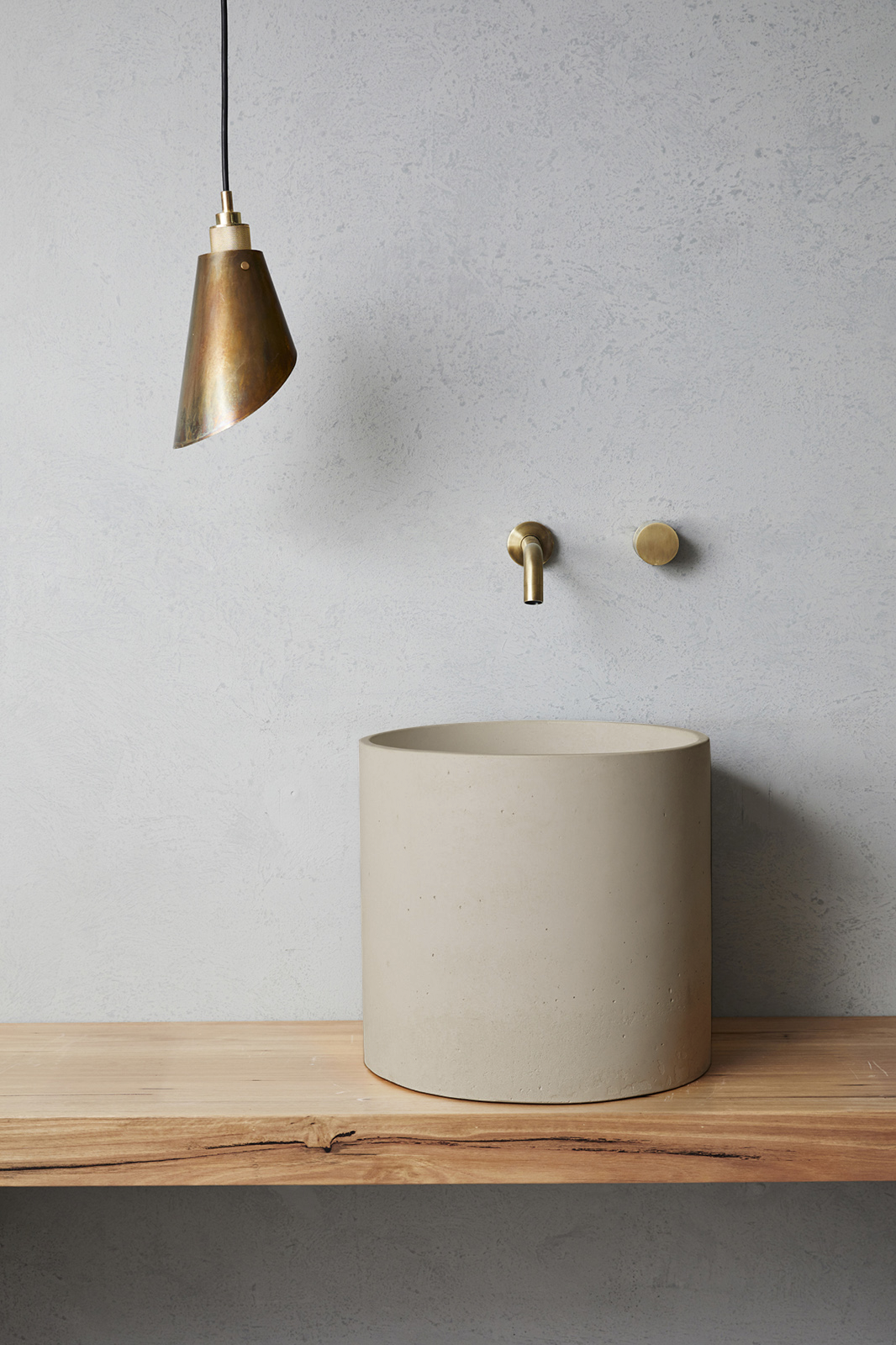 Nood Co Concrete Millie Basin (21 concrete finishes)