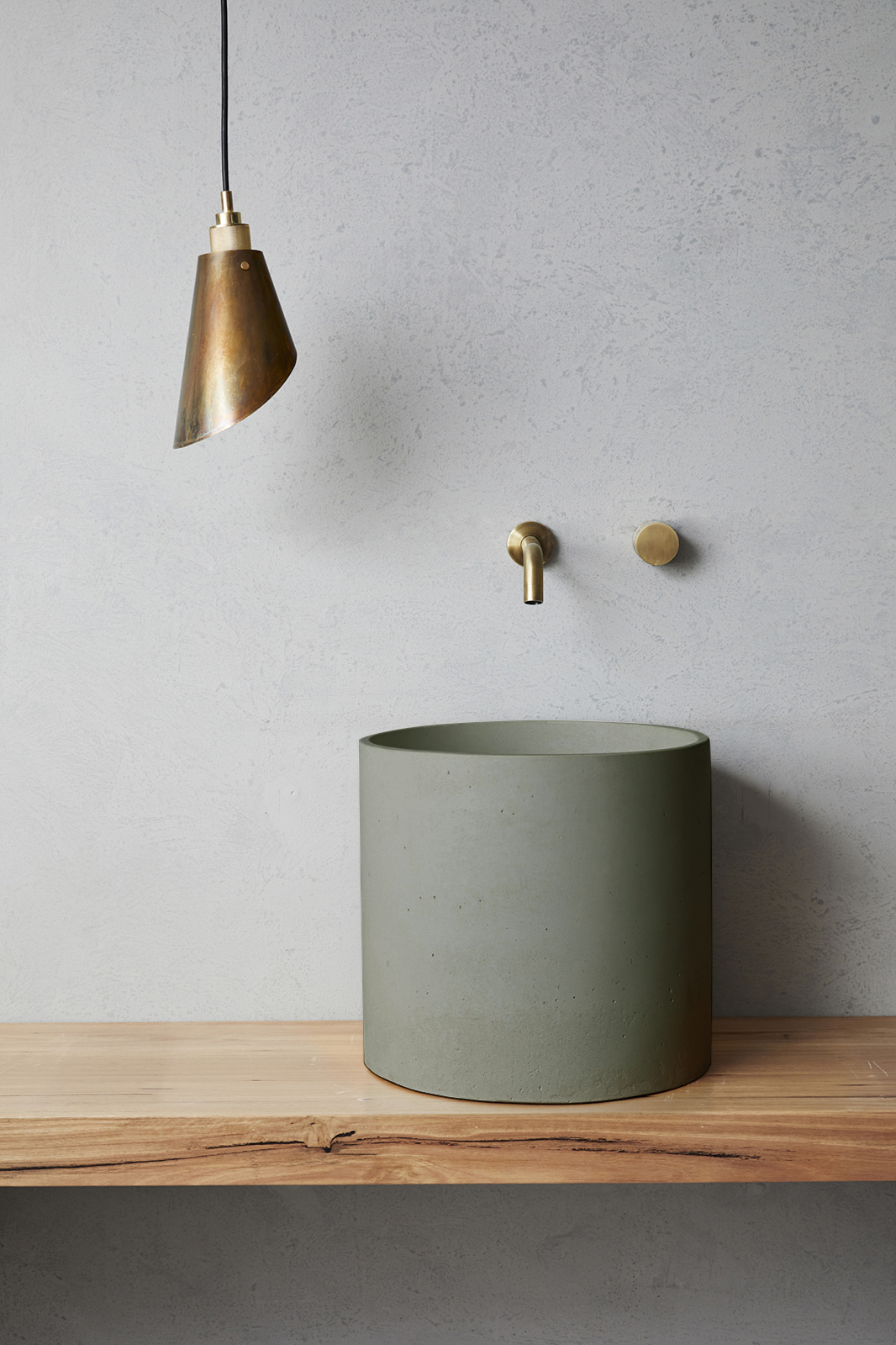 Nood Co Concrete Millie Basin (21 concrete finishes)