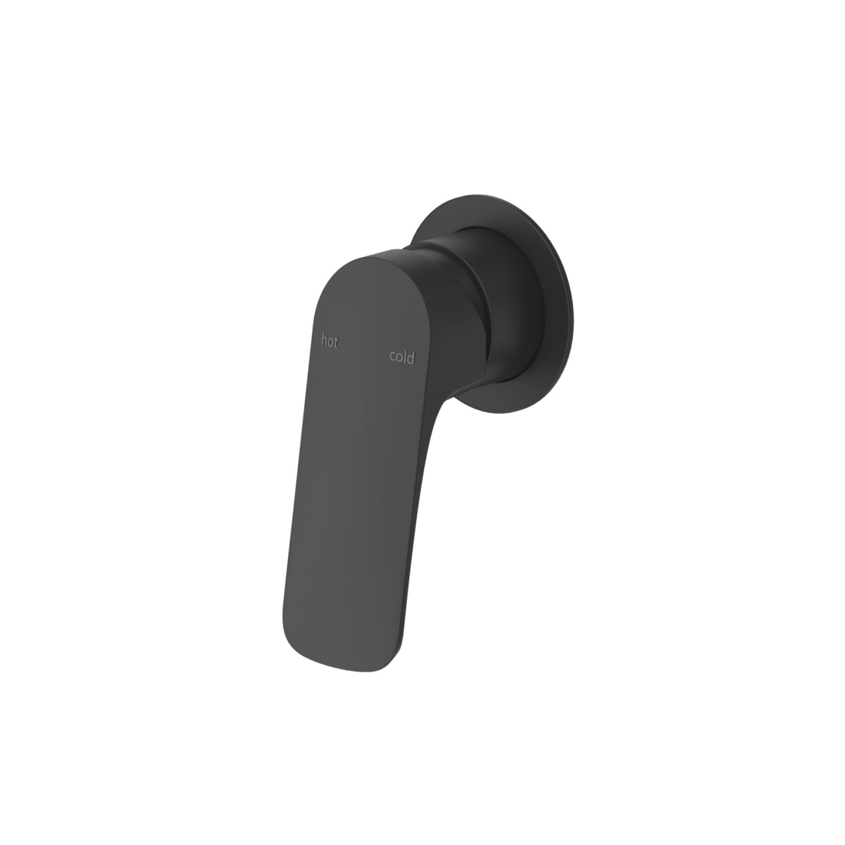 Bella Vista Kaza Shower Mixer - Round Plate - Trim Kit Only - Black