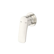 Bella Vista Kaza Shower Mixer - Round Plate - Trim Kit Only - Brushed Nickel