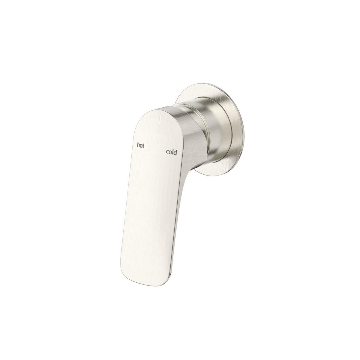 Bella Vista Kaza Shower Mixer - Round Plate - Trim Kit Only - Brushed Nickel
