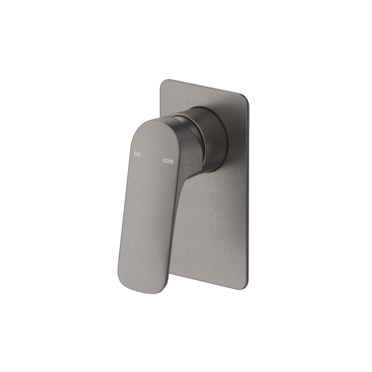 Bella Vista Kaza Shower Mixer - Square Plate - Trim Kit Only - Gunmetal
