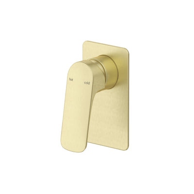 Bella Vista Kaza Shower Mixer - Square Plate - Trim Kit Only - French Gold