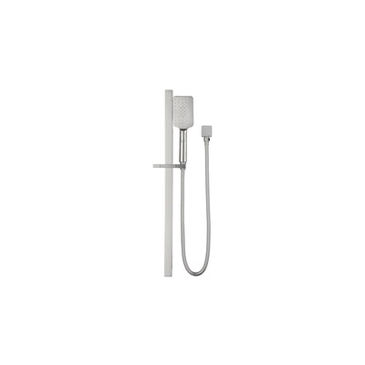 Bella Vista Cresta Single Shower Rail - Brushed Nickel