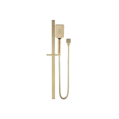 Bella Vista Cresta Single Shower Rail - French Gold