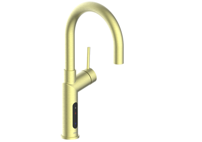 Peppy Taps Signature 4 in 1 Electronic Boiling & Ambient Brushed Brass Gold