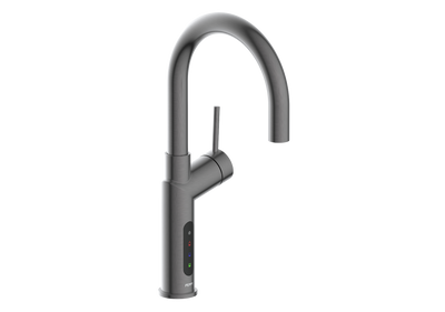 Peppy Taps Signature 5 in 1 Electronic Boiling, Chilled & Soda Gun Metal Grey