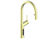 Peppy Taps Signature Pull Out 4 in 1 Electronic Boiling & Chilled Brushed Brass Gold
